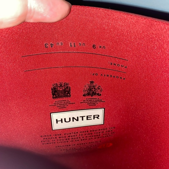 Hunter tall boots - Picture 4 of 4